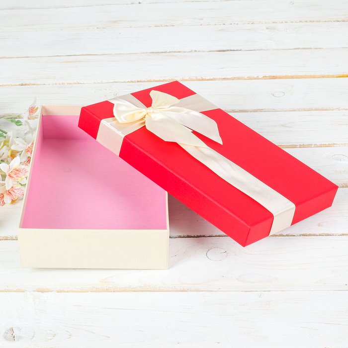 Коробка подарочная 25,5 х 15,5 х 5,5 см, МИКС