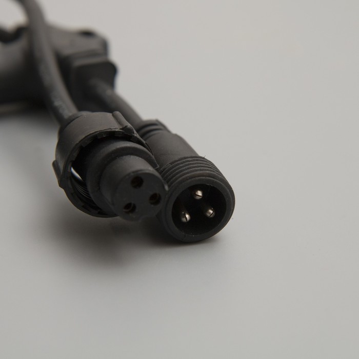 Гирлянда "Занавес" улич. УМС, 2х6 м, каучук Н.Т, LED-1520-220V, шнур пит. Н.Т, СИНИЙ Уценка