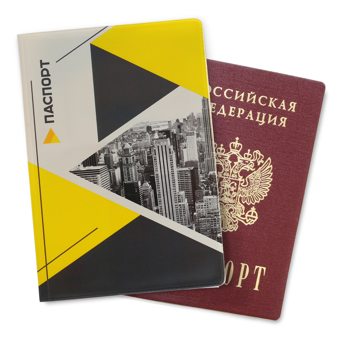 Обложка для паспорта "Геометрия"