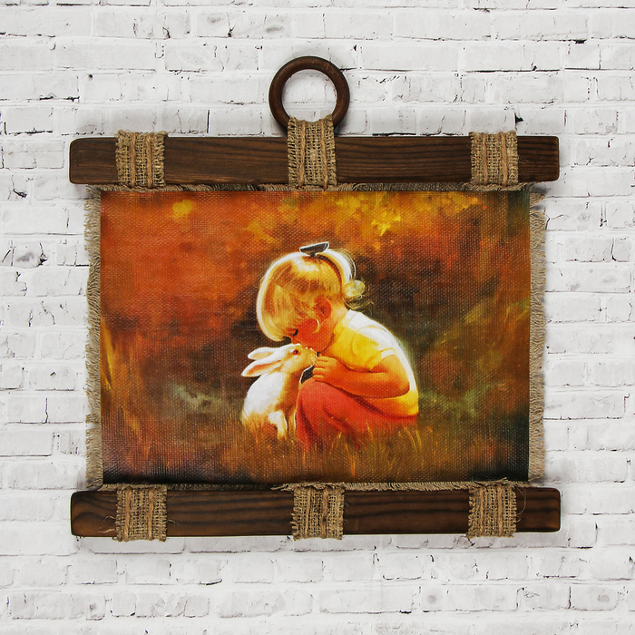 Сувенир свиток "Лапа кролик"