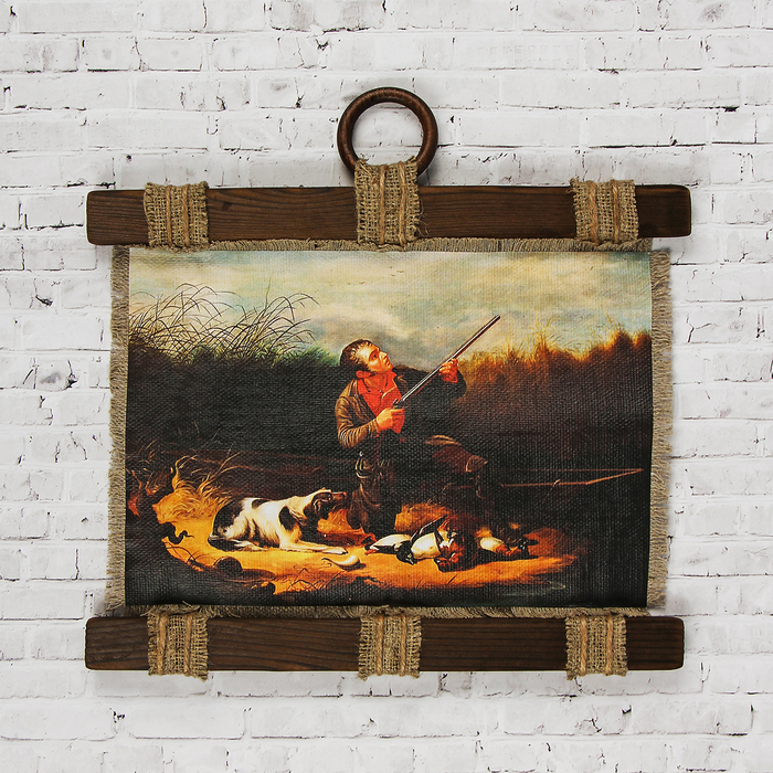 Сувенир свиток "Охотник живопись"