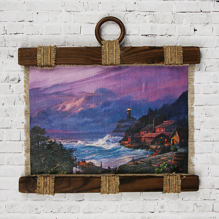 Сувенир свиток "Вечерний шторм"