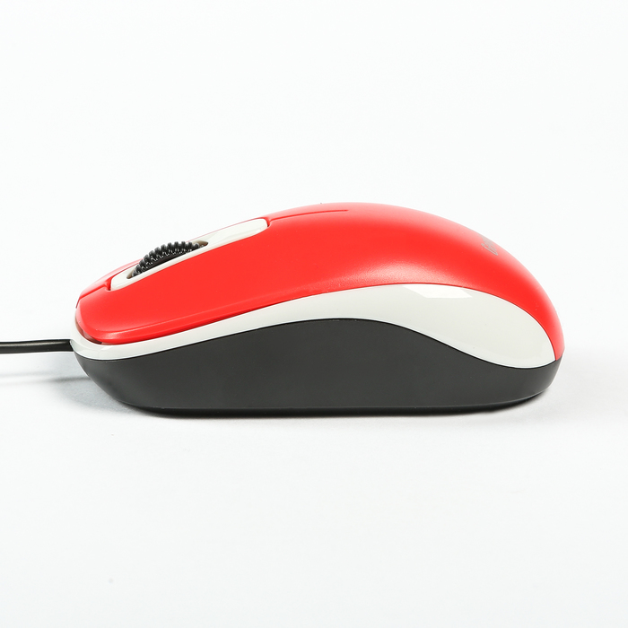 Мышь Genius DX-110, проводная, симметричная, 1000dpi, красная