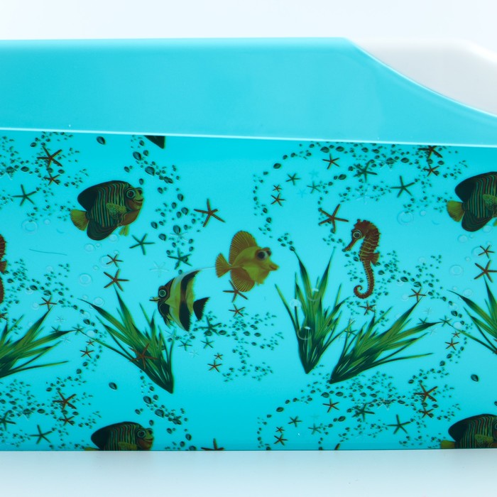 Ванна детская «Рыбки», цвет бирюзовый