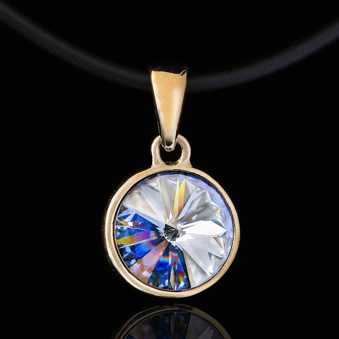 Кулон "Альхена", цвет радужный в золоте