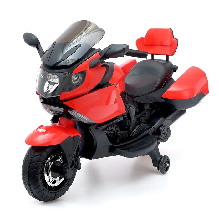 Электромобиль "Спортбайк", световые и звуковые эффекты, цвета МИКС