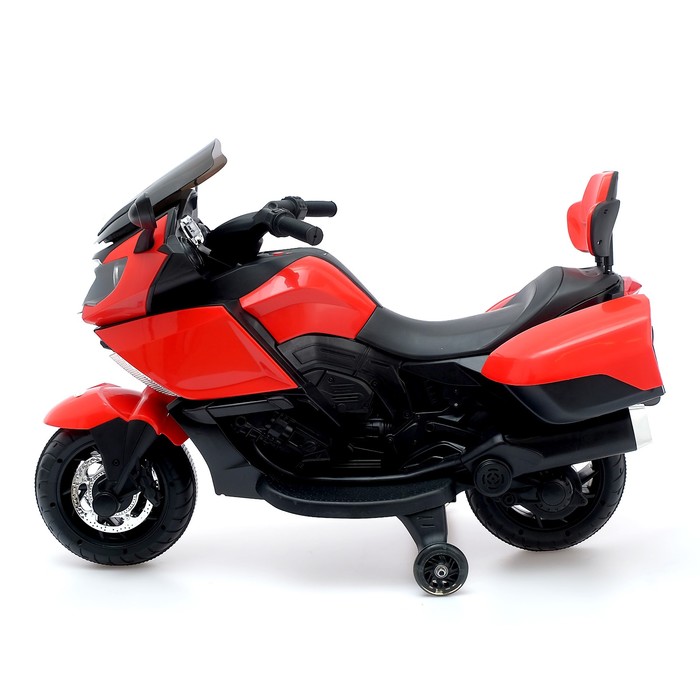 Электромобиль "Спортбайк", световые и звуковые эффекты, цвета МИКС