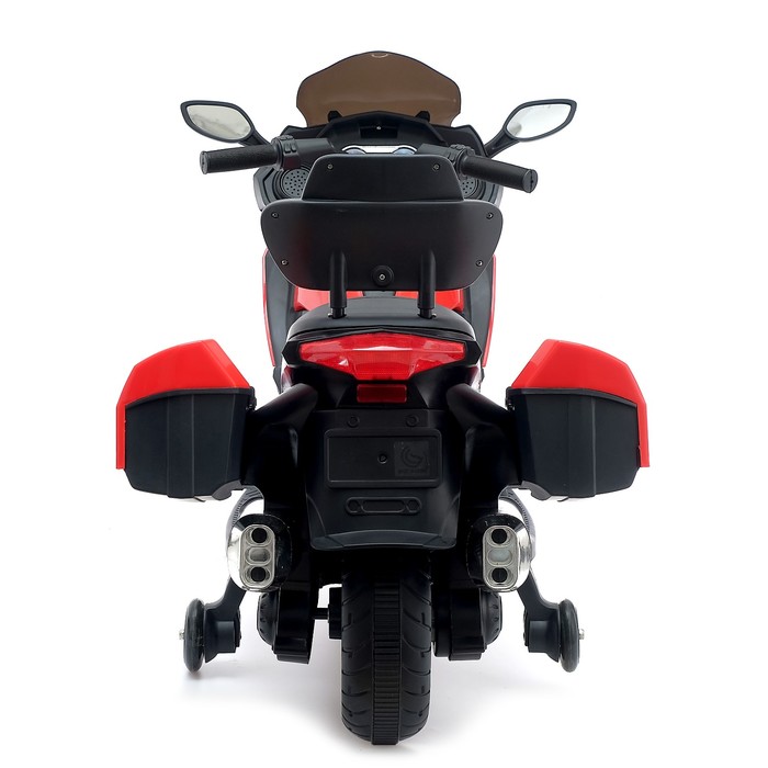 Электромобиль "Спортбайк", световые и звуковые эффекты, цвета МИКС