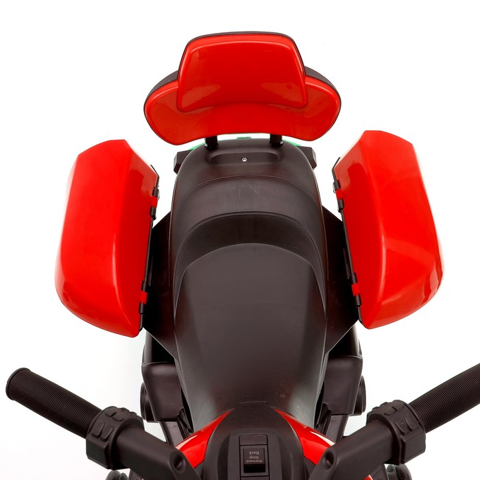 Электромобиль "Спортбайк", световые и звуковые эффекты, цвета МИКС