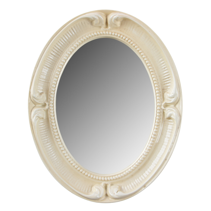 Зеркало «Фея», размер отображения 11х16 см, камелия