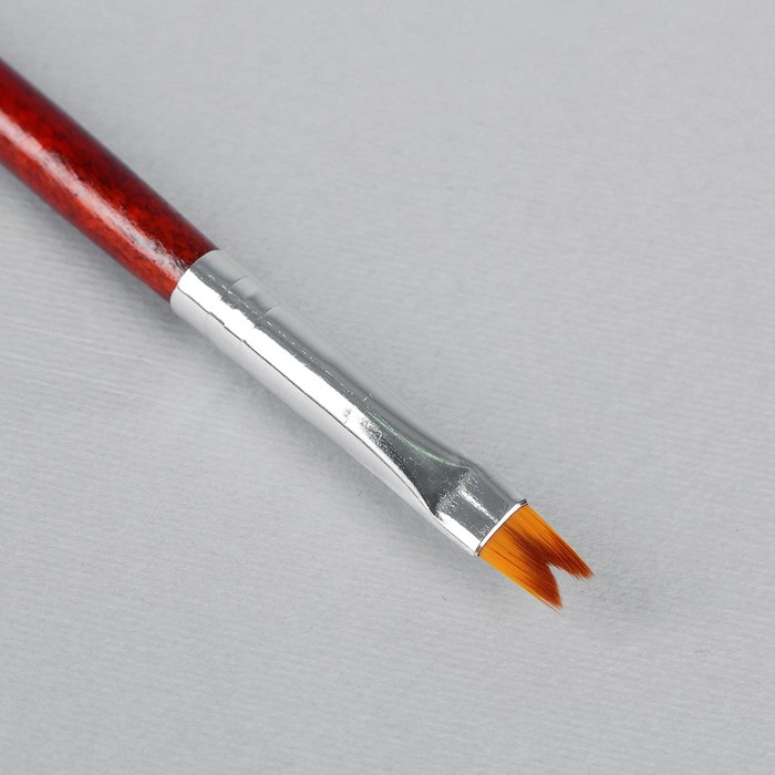 Кисть для дизайна №16, длина 18,2см, цвет коричневый