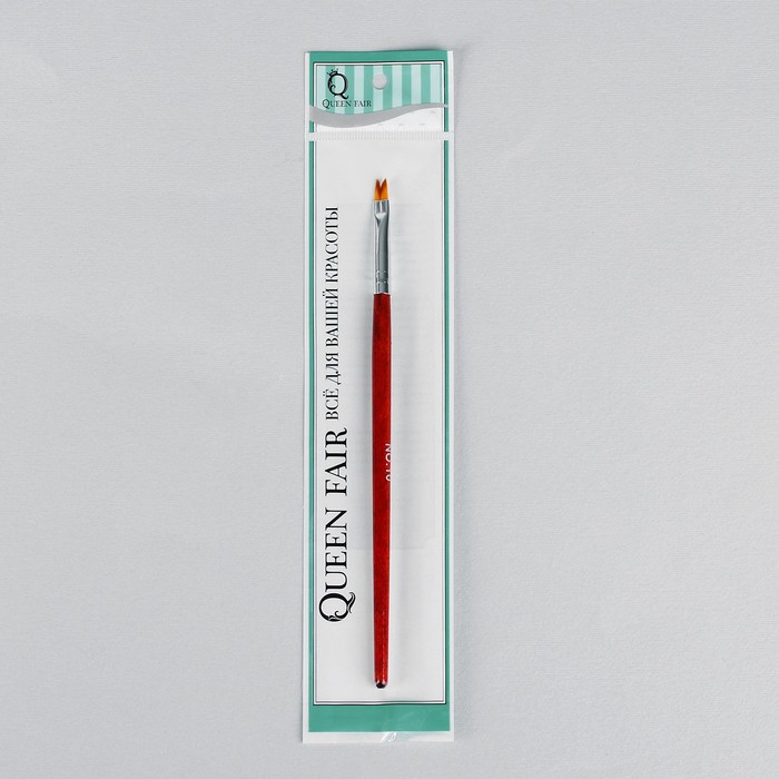 Кисть для дизайна №16, длина 18,2см, цвет коричневый