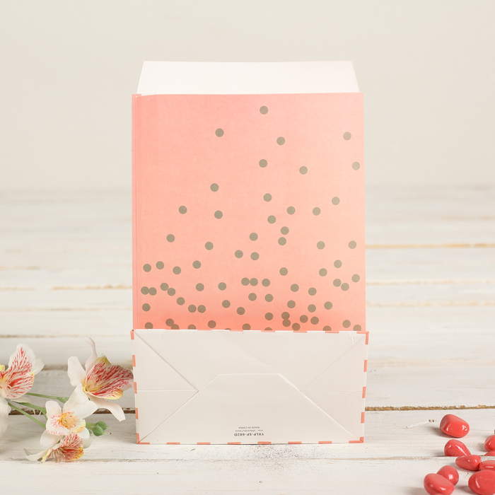 Пакет фасовочный с плоским дном 20 х 13 х 7,5 см