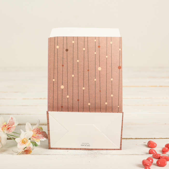 Пакет фасовочный с плоским дном 20 х 13 х 7,5 см