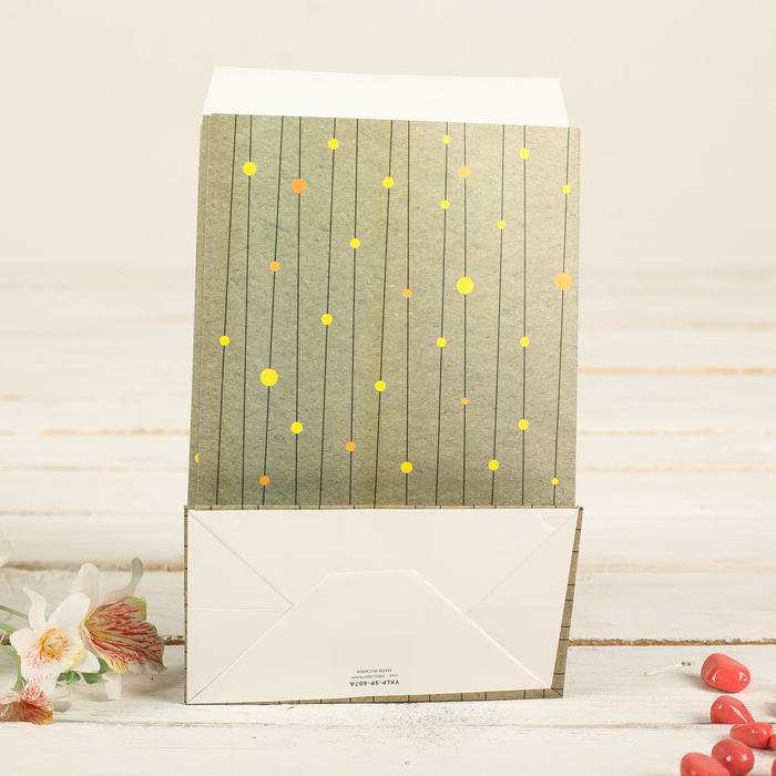 Пакет фасовочный с плоским дном 20 х 13 х 7,5 см