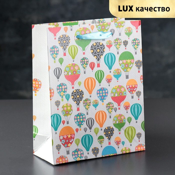 Пакет подарочный, люкс, МИКС, 18 х 8 х 23 см