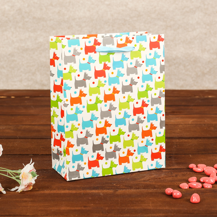 Пакет подарочный, люкс, МИКС, 18 х 8 х 23 см