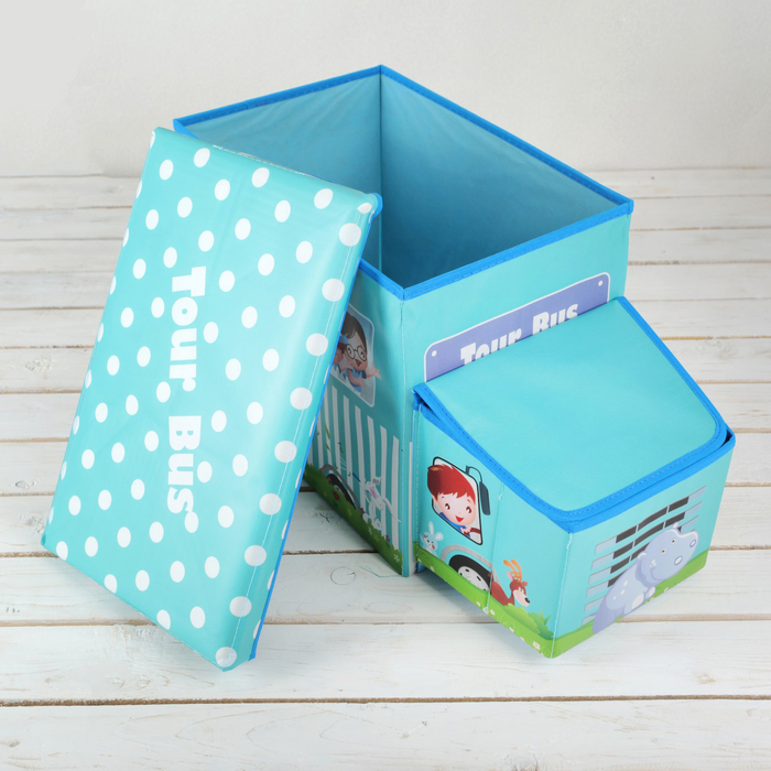 Короб для хранения "Туристический автобус"