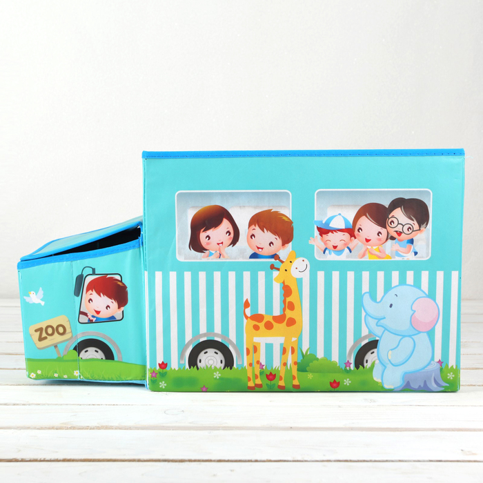 Короб для хранения "Туристический автобус"