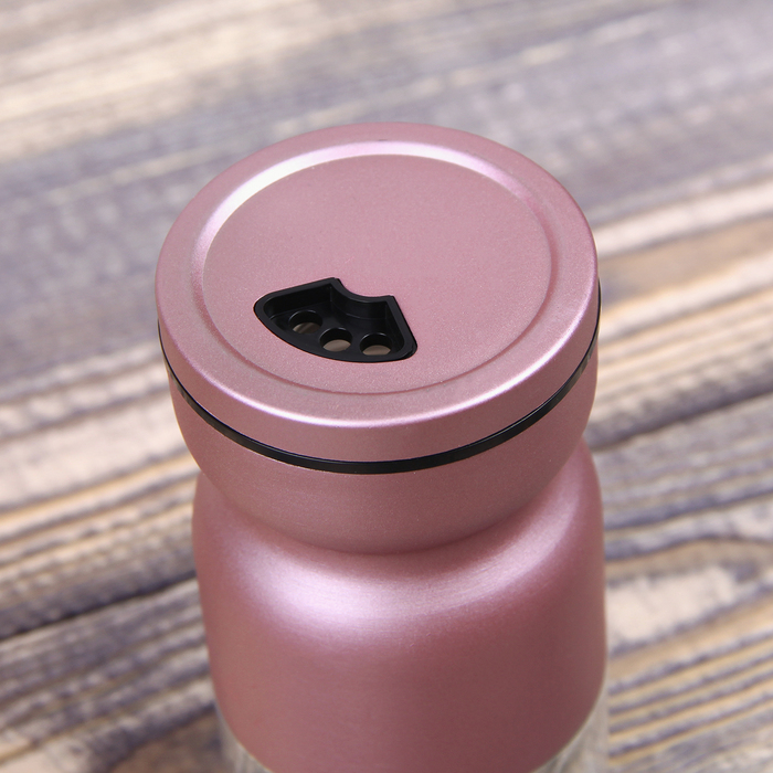 Набор для специй 130 мл "Модерн", 2 шт, цвет розовый