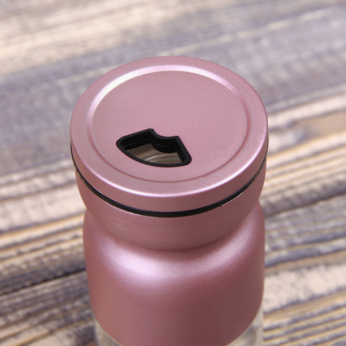 Набор для специй 130 мл "Модерн", 2 шт, цвет розовый