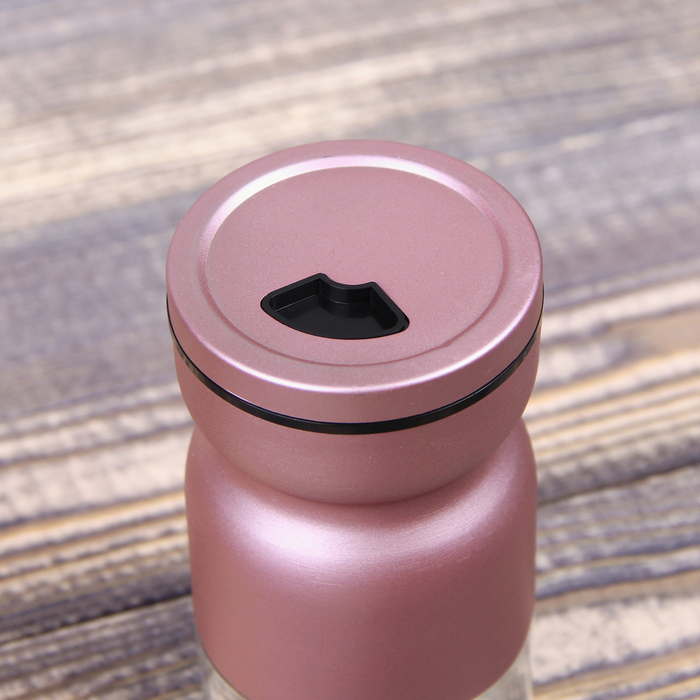 Набор для специй 130 мл "Модерн", 2 шт, цвет розовый