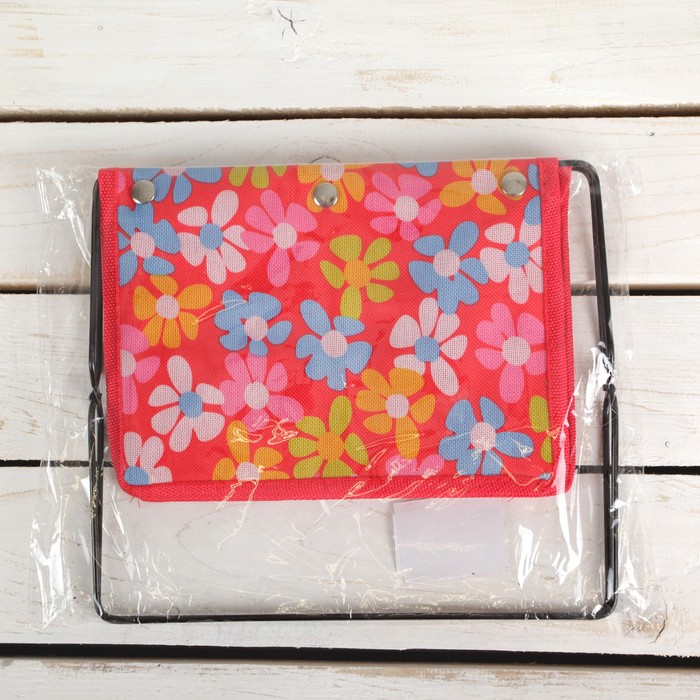 Органайзер с карманами для мелочей, 3 отделения 24х12x19см, цвет МИКС