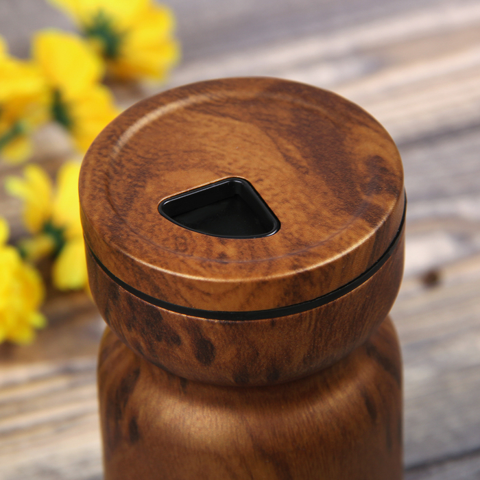 Набор для специй 130 мл "Модерн", 2 шт, цвет коричневый