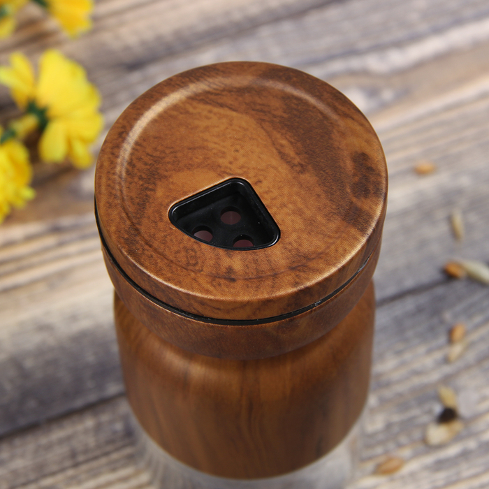 Набор для специй 130 мл "Модерн", 2 шт, цвет коричневый