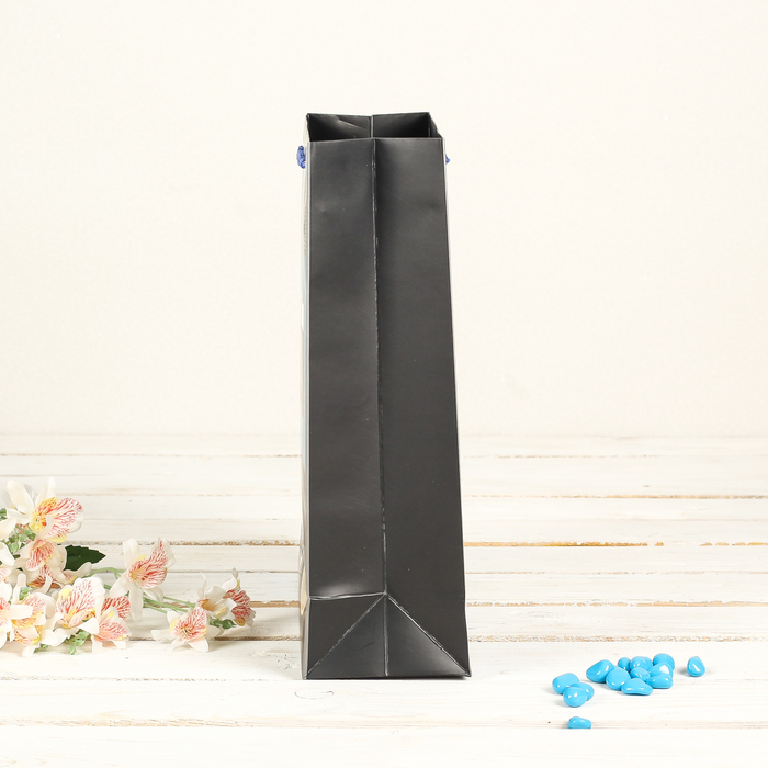 Пакет подарочный "Мужской", люкс, МИКС, 26 х 10 х 32 см