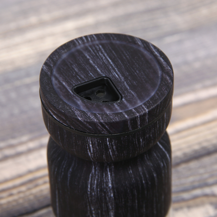 Набор для специй 130 мл "Модерн", 2 шт, цвет черный