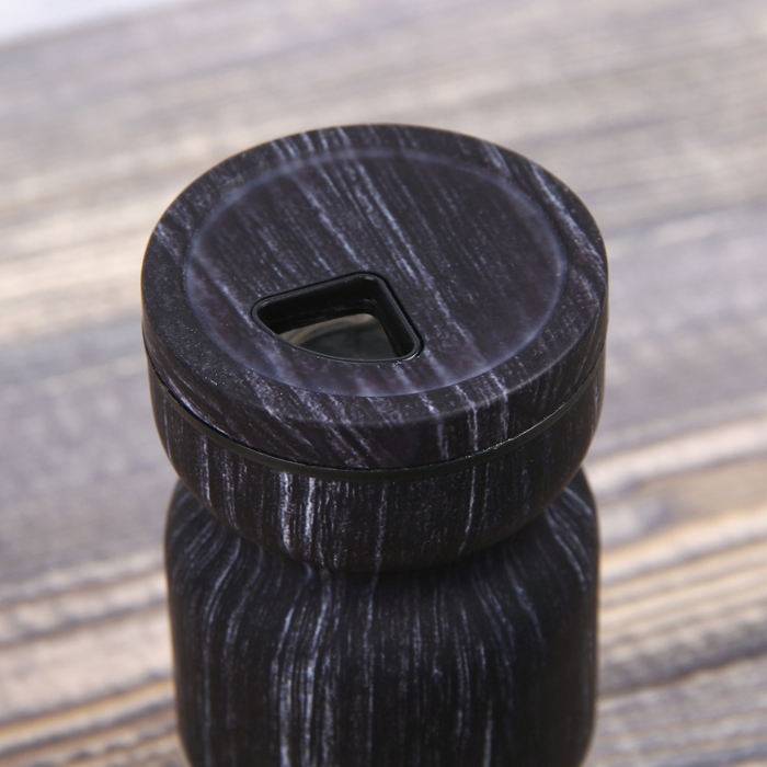 Набор для специй 130 мл "Модерн", 2 шт, цвет черный