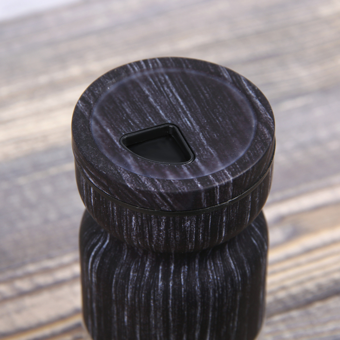 Набор для специй 130 мл "Модерн", 2 шт, цвет черный