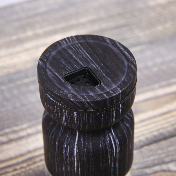 Набор для специй 130 мл "Модерн", 2 шт, цвет черный