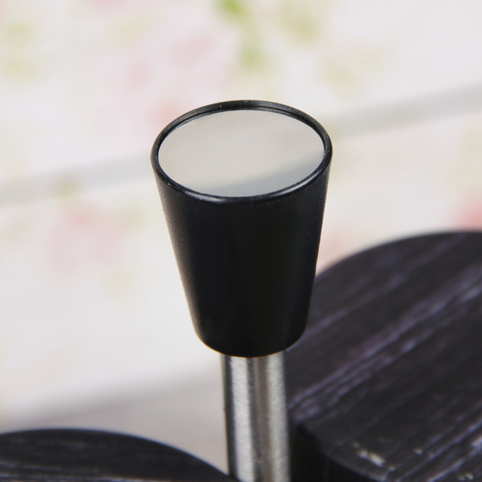 Набор бутылей для соуса и масла 370 мл "Модерн", 2 шт, на подставке, цвет черный