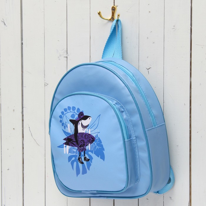 Рюкзак детский "Акула", 22 х 25 см