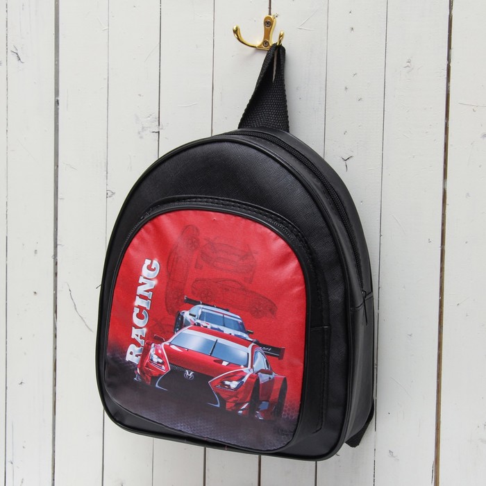 Рюкзак детский "Гонщик", 22 х 25 см