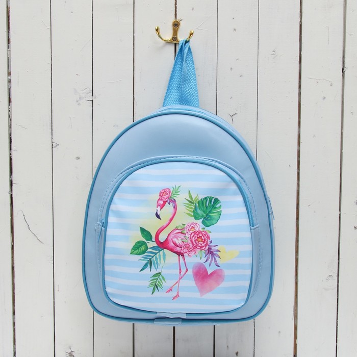 Рюкзак детский "Фламинго", 22 х 25 см
