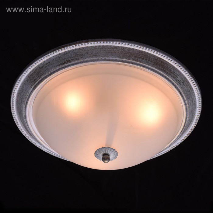 фото Люстра «ариадна» 3x60w e27 белый, золотистый 37x37x14см mw-light