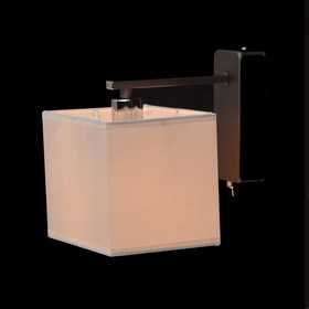 

Бра "Прато" 1x40W Е14 графитовый 18x16x20см