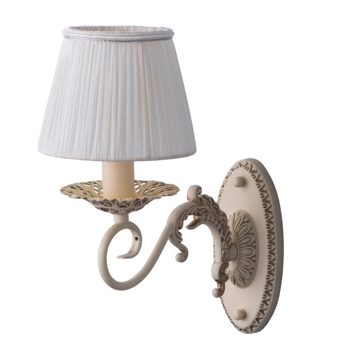 Бра "Ариадна" 1x40W E14 слоновая кость 30x14x27см