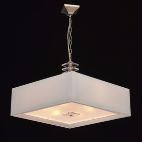 

Люстра подвесная "Прато" 6x40W Е14 никель 55x55x105см