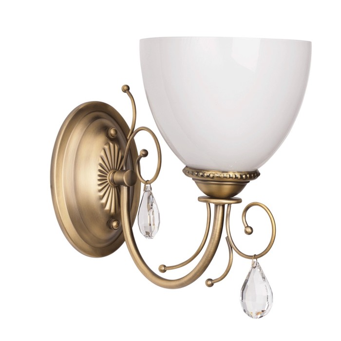 Бра "Фелиция" 1x60W E27 бронза 25x15x29см