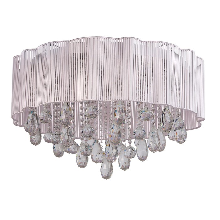 Люстра потолочная "Жаклин" 20x3W LED хром 63x63x40см