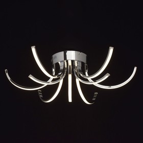 

Люстра потолочная "Аурих" 30W LED хром 75x75x30,5см
