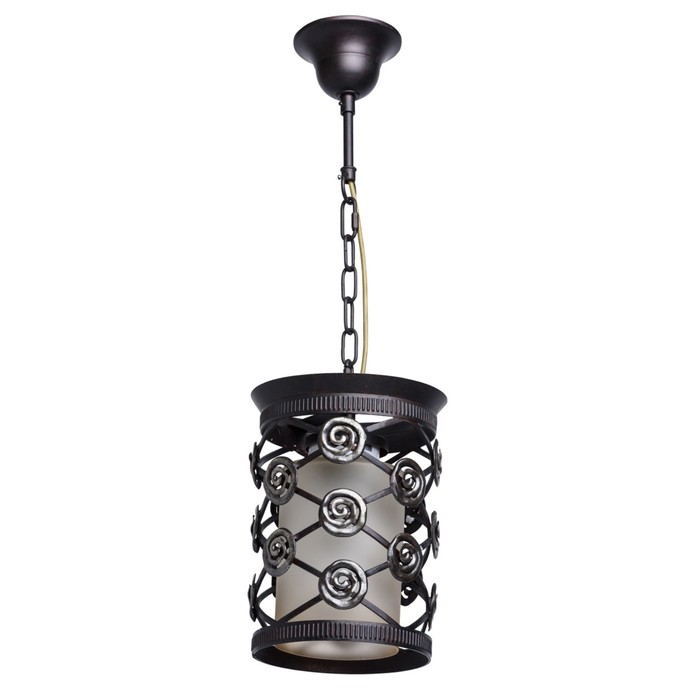 Светильник "Айвенго" 1x40Вт E27 чёрный 17x17x224см