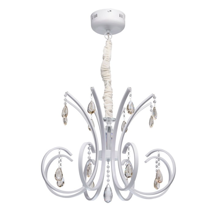 Люстра подвесная "Аурих" 160W LED белый 65x65x177см