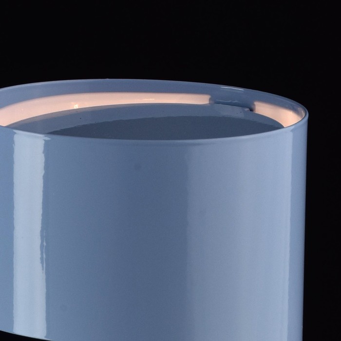 Настольная лампа "Идея" 1x40W E14 синий x15x33см