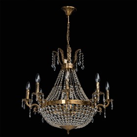 

Люстра подвесная "Изабелла" 11x60W E14 бронза 68x68x125см