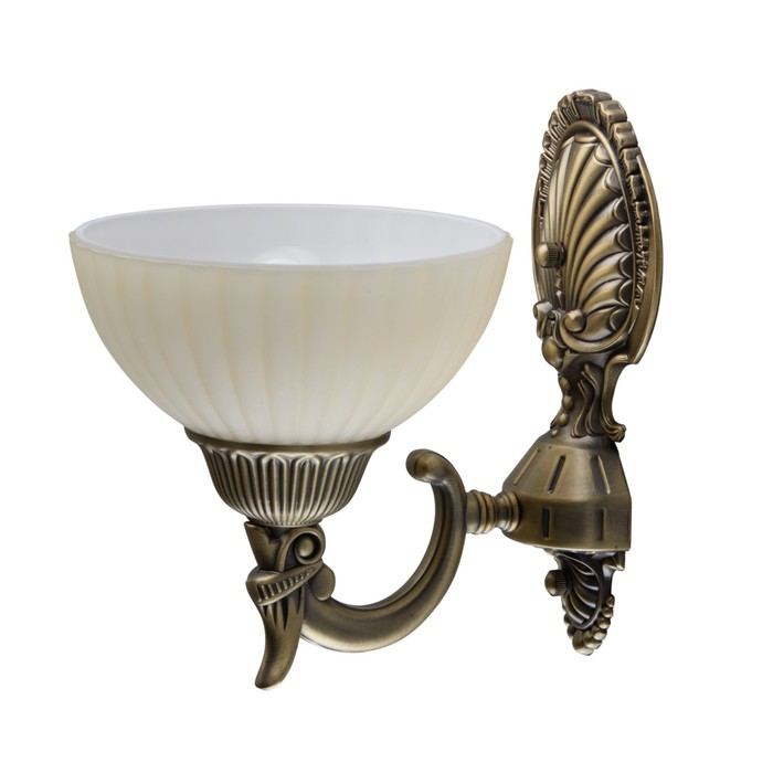 Бра "Афродита" 1x60W Е27 античная бронза 26x18x22см